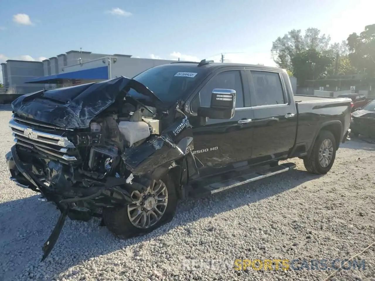 1 Photograph of a damaged car 1GC4YREYXMF271308 CHEVROLET ALL Models 2021