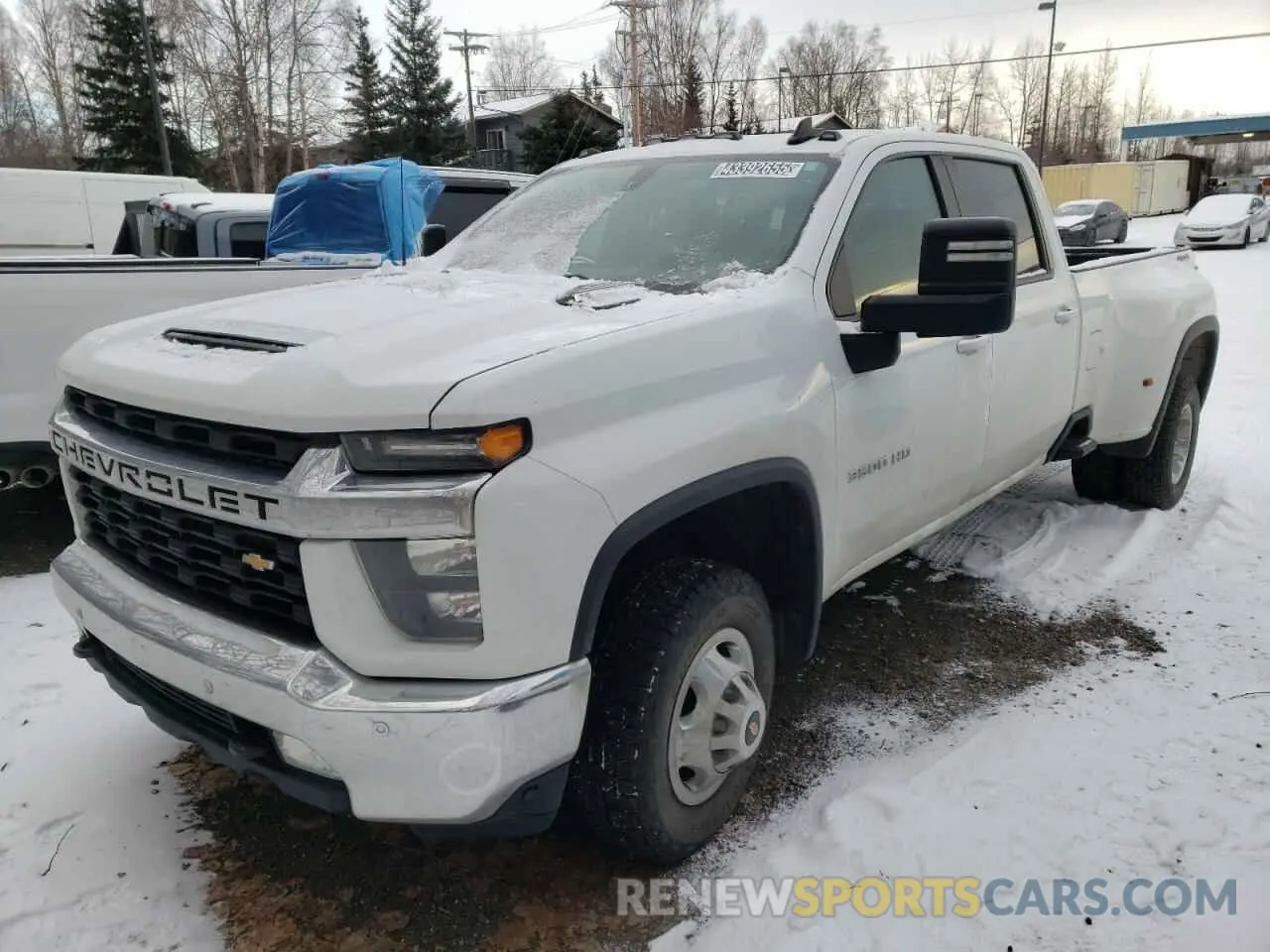 1 Photograph of a damaged car 1GC4YTEY5MF163725 CHEVROLET ALL Models 2021
