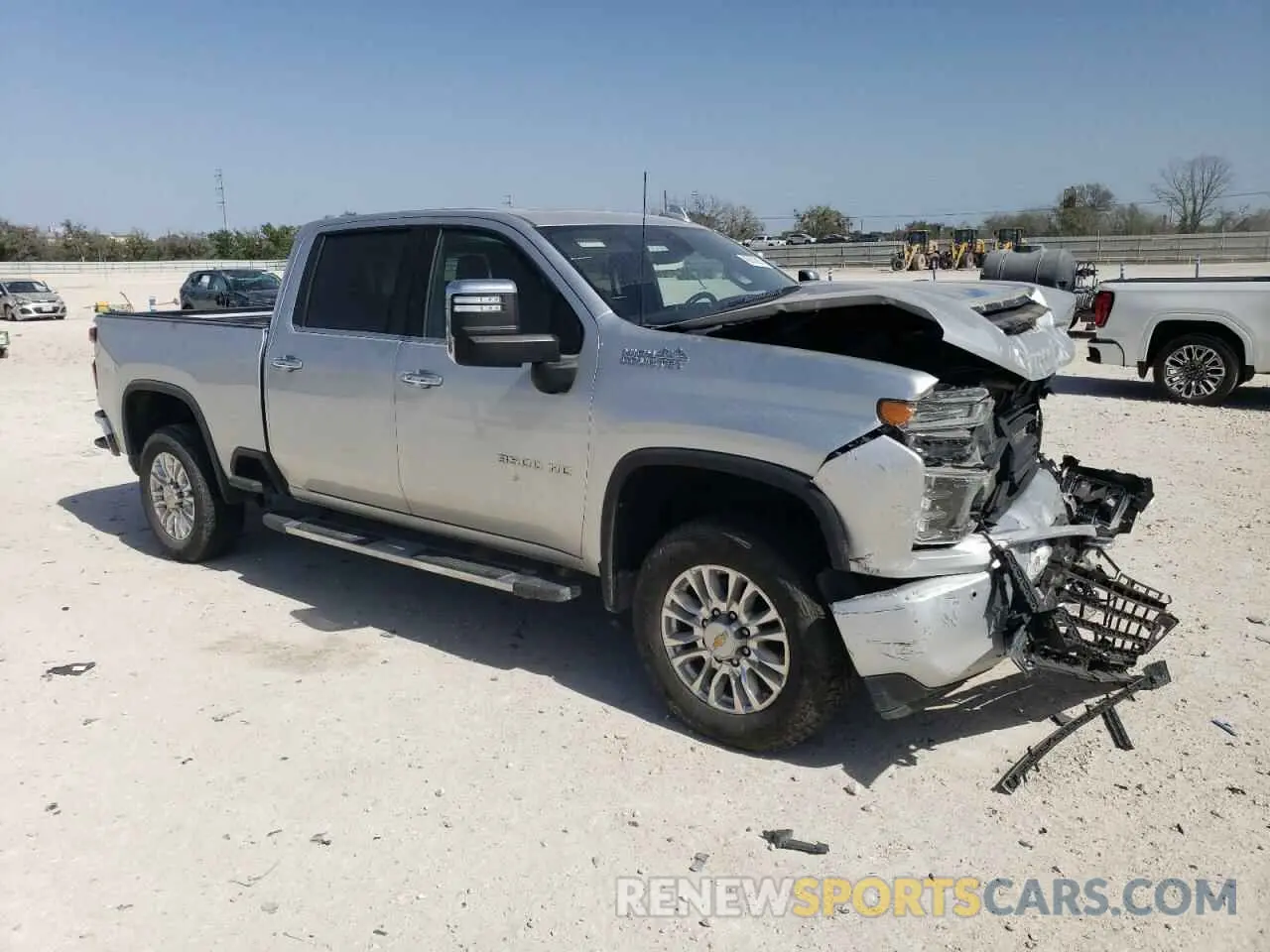 4 Photograph of a damaged car 1GC4YVEY5MF116271 CHEVROLET ALL Models 2021