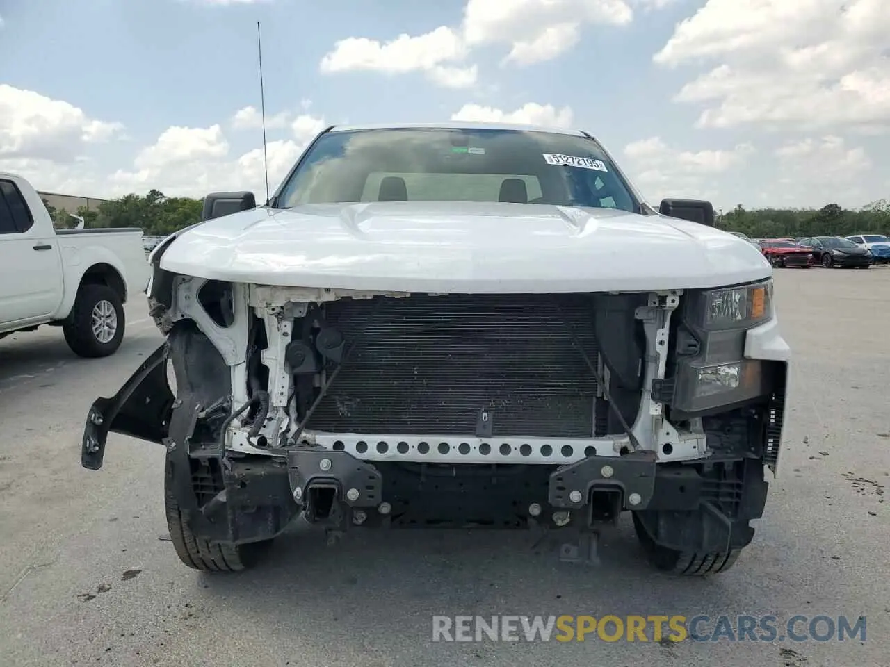 5 Photograph of a damaged car 1GCPWAEH3MZ340262 CHEVROLET ALL Models 2021