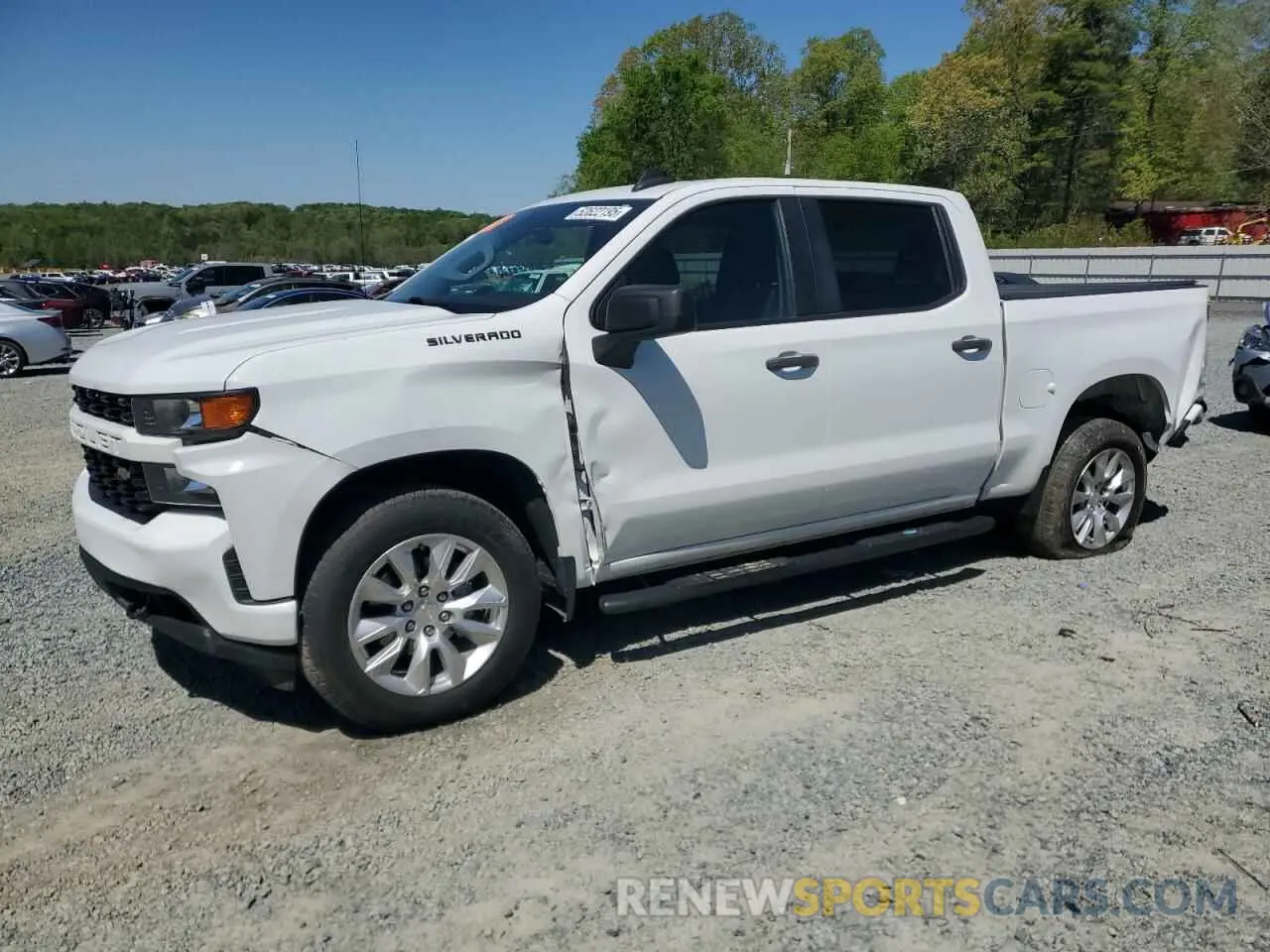 1 Photograph of a damaged car 1GCPWBEH4MZ171830 CHEVROLET ALL Models 2021