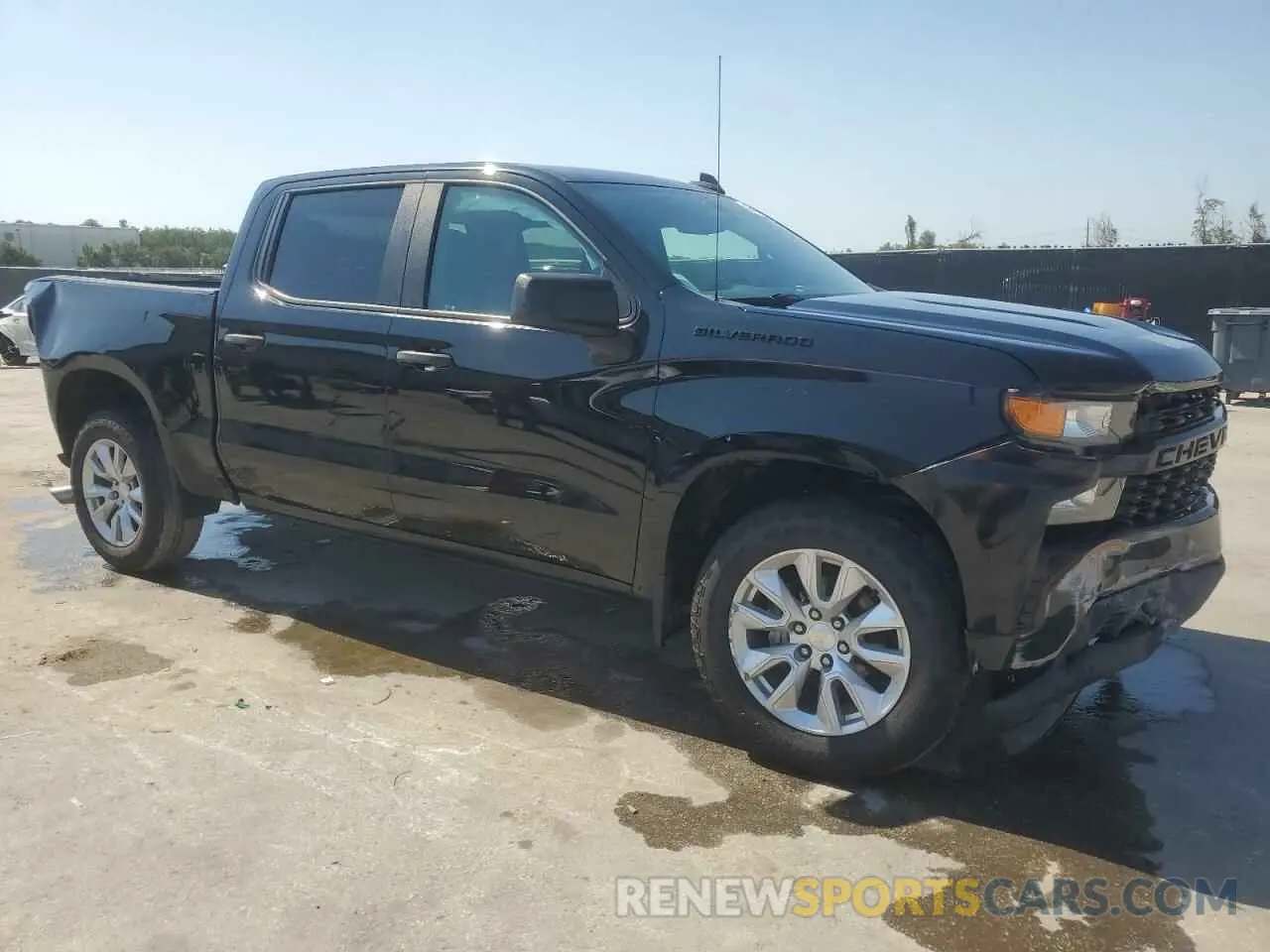4 Photograph of a damaged car 1GCPWBEH5MZ153076 CHEVROLET ALL Models 2021