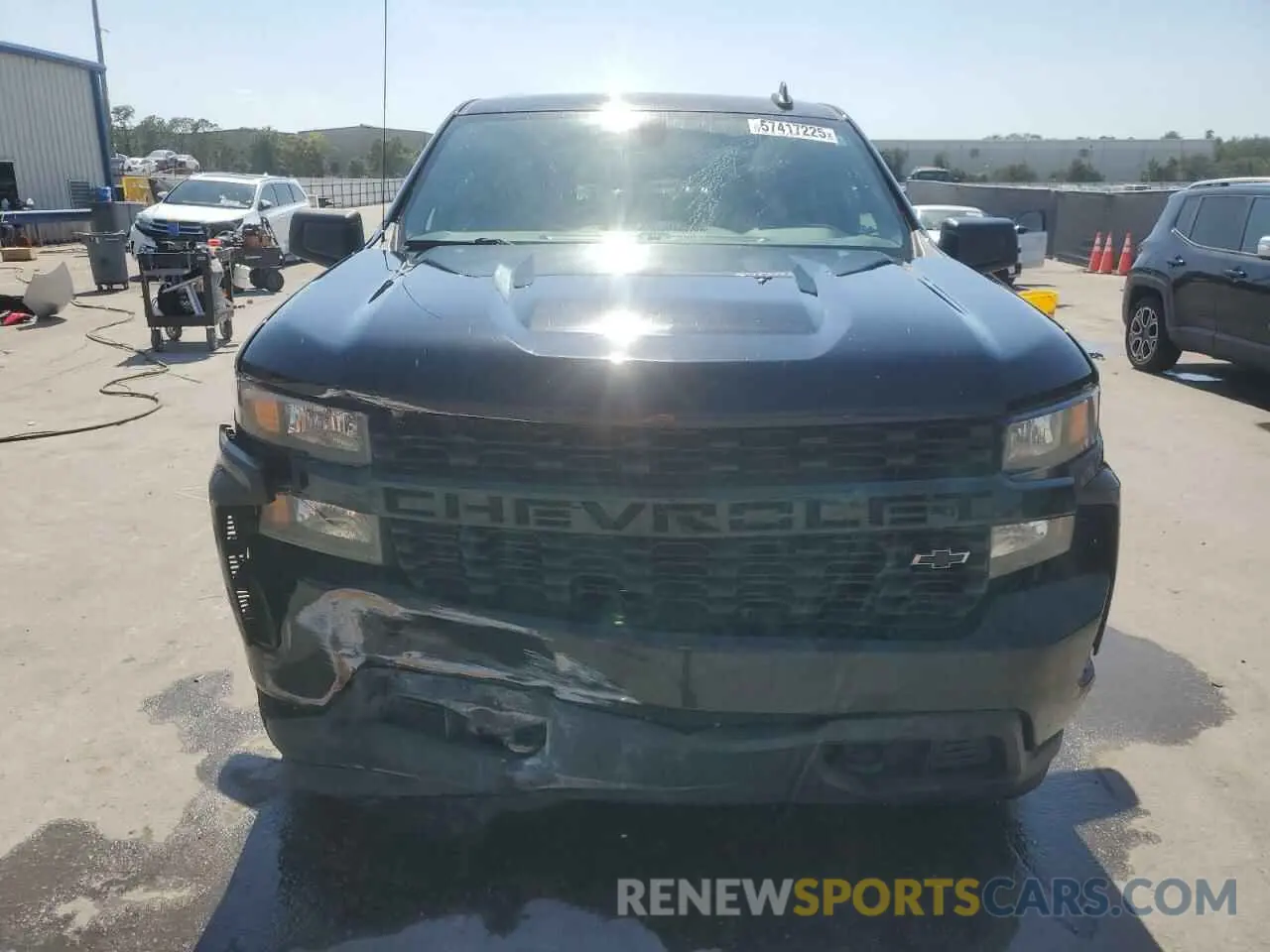 5 Photograph of a damaged car 1GCPWBEH5MZ153076 CHEVROLET ALL Models 2021