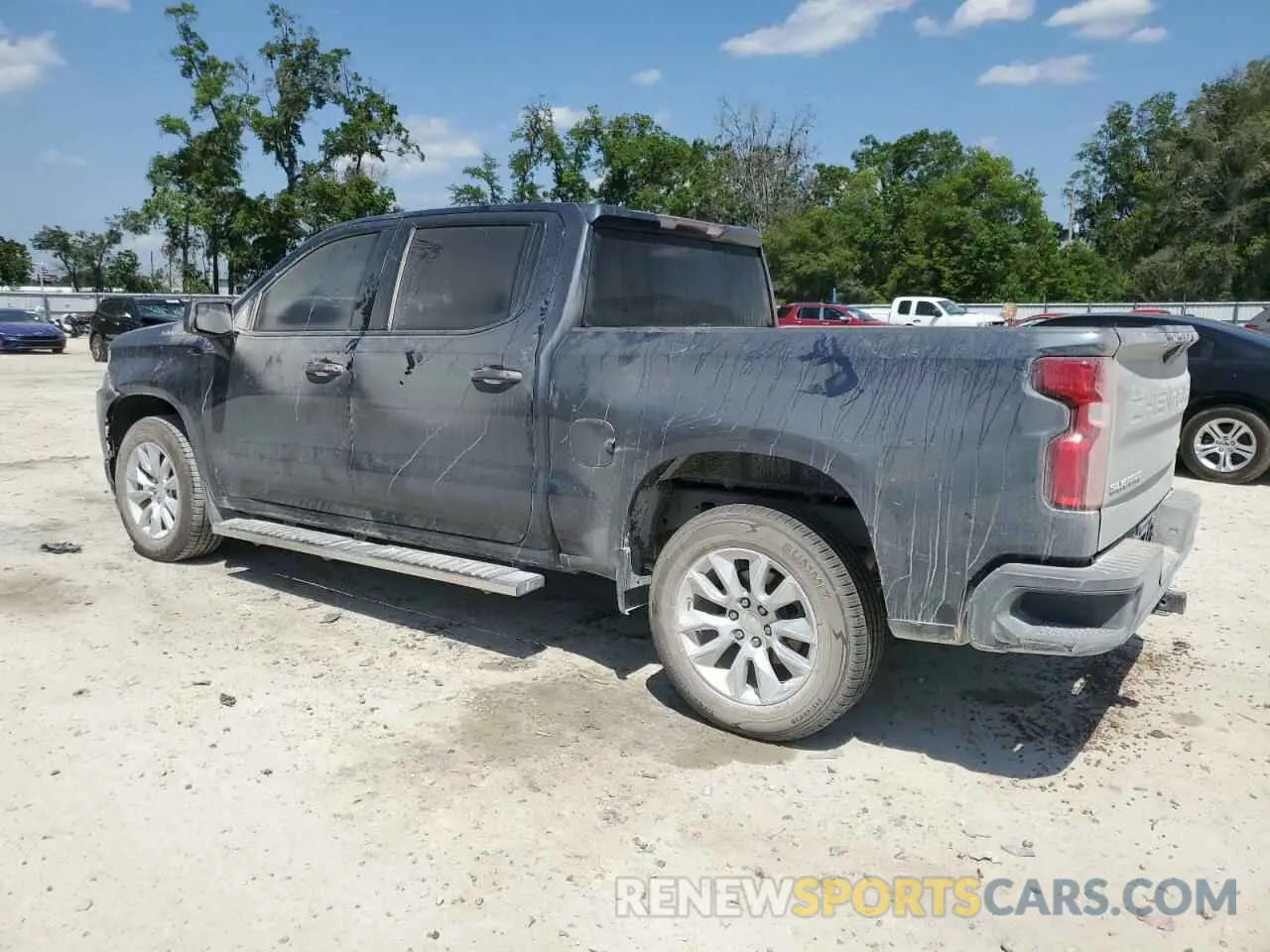 2 Photograph of a damaged car 1GCPWBEK1MZ241845 CHEVROLET ALL Models 2021