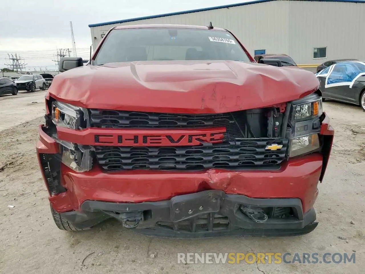 5 Photograph of a damaged car 1GCPWBEK4MZ188610 CHEVROLET ALL Models 2021