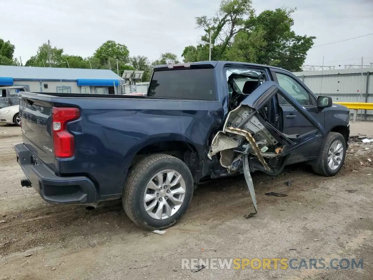3 Photograph of a damaged car 1GCPWBEKXMZ355536 CHEVROLET ALL Models 2021