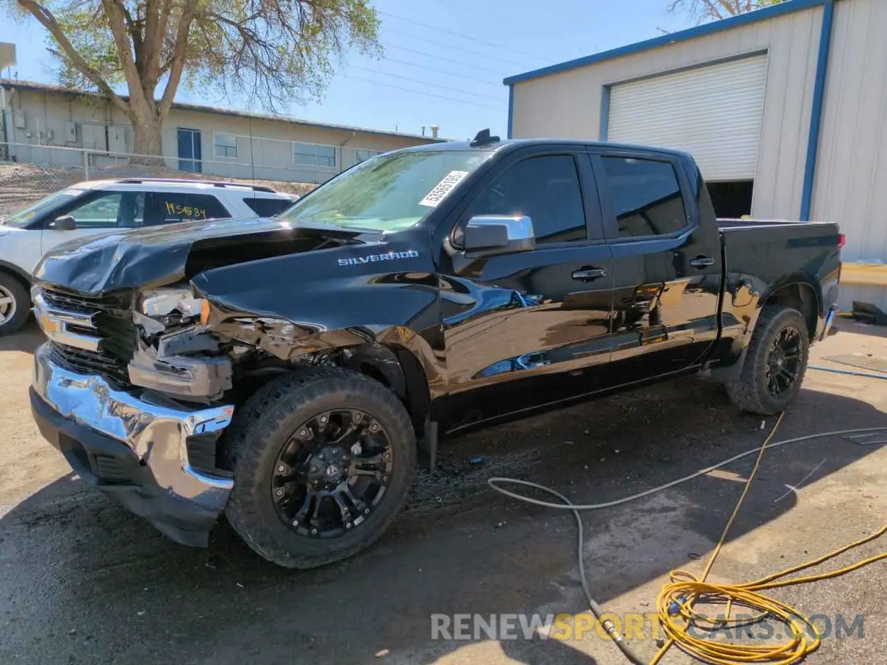 1 Photograph of a damaged car 1GCPWCED0MZ120036 CHEVROLET ALL Models 2021