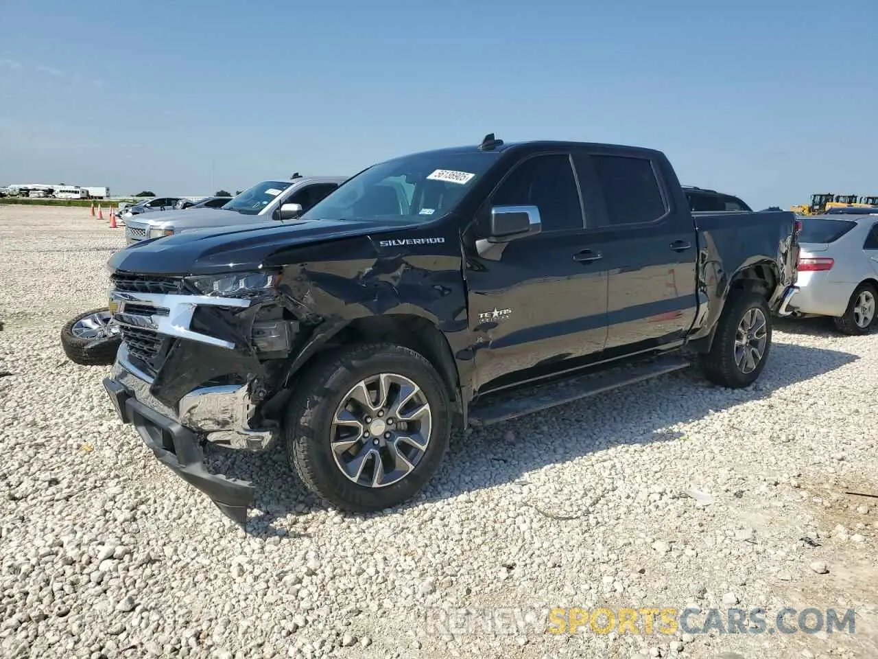 1 Photograph of a damaged car 1GCPWCED1MZ229766 CHEVROLET ALL Models 2021