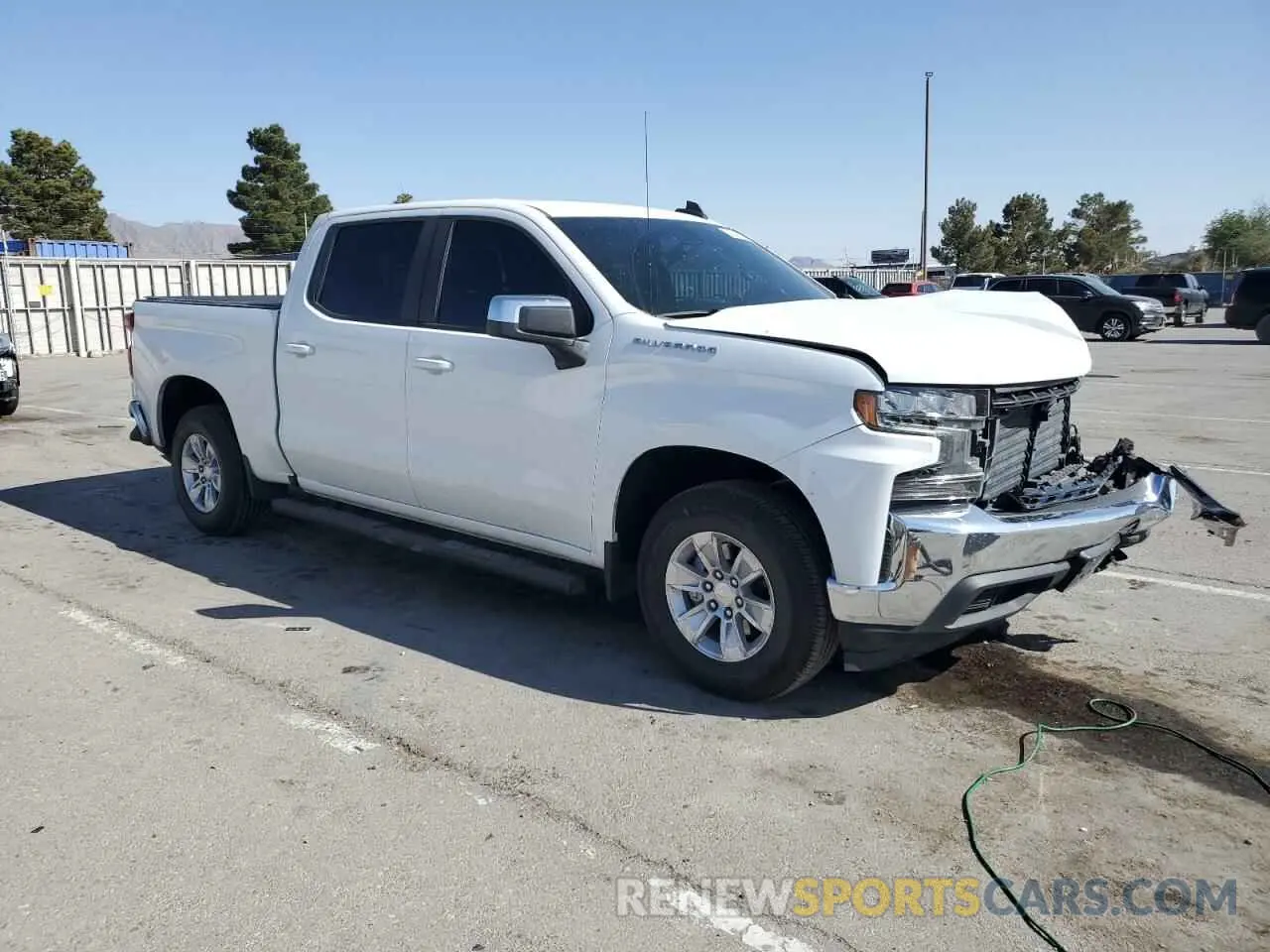 4 Photograph of a damaged car 1GCPWCED9MZ203898 CHEVROLET ALL Models 2021