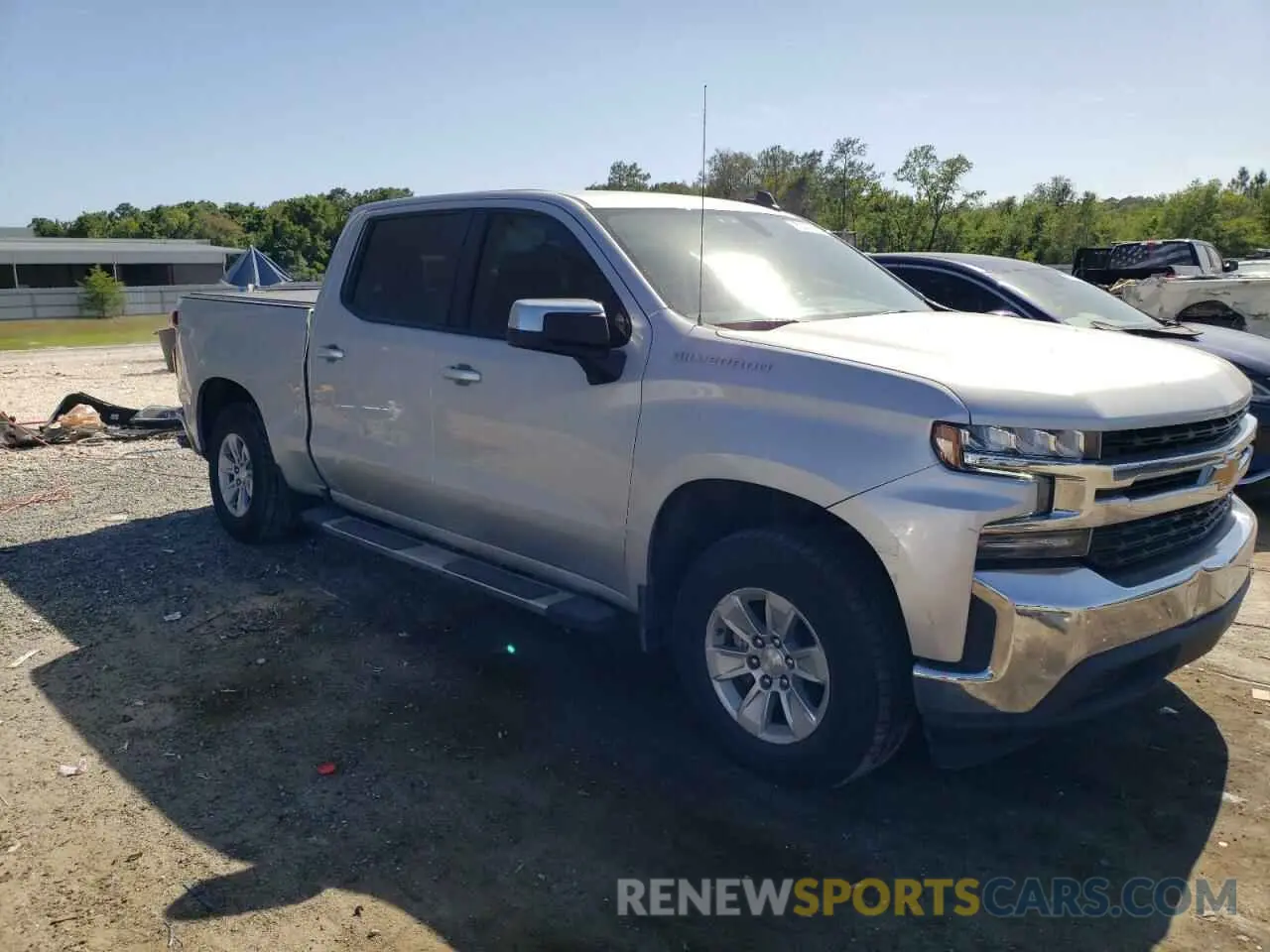 4 Photograph of a damaged car 1GCPWCEDXMZ181037 CHEVROLET ALL Models 2021