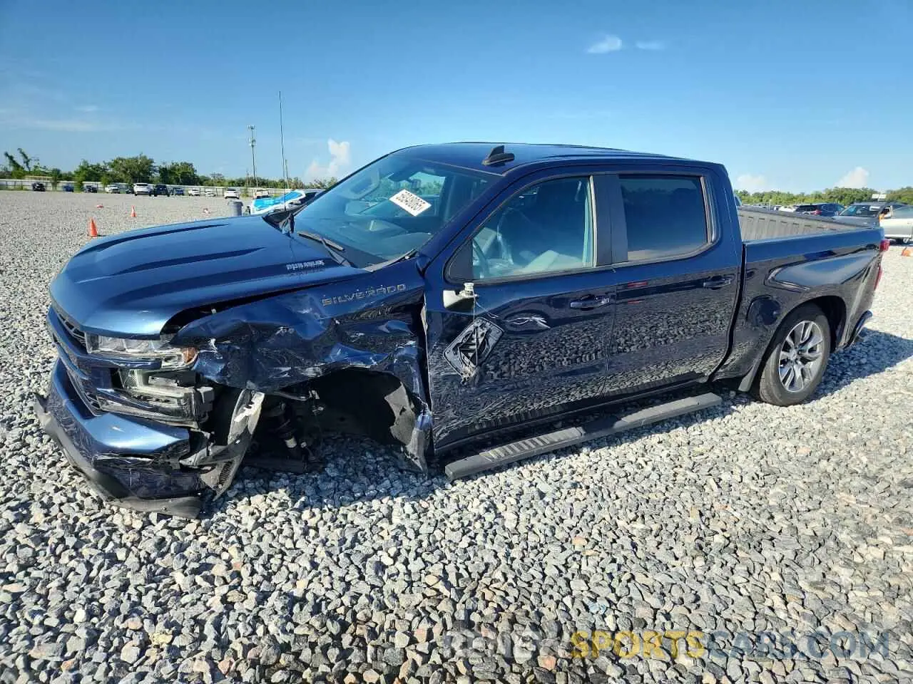 1 Photograph of a damaged car 1GCPWDET3MZ325878 CHEVROLET ALL Models 2021