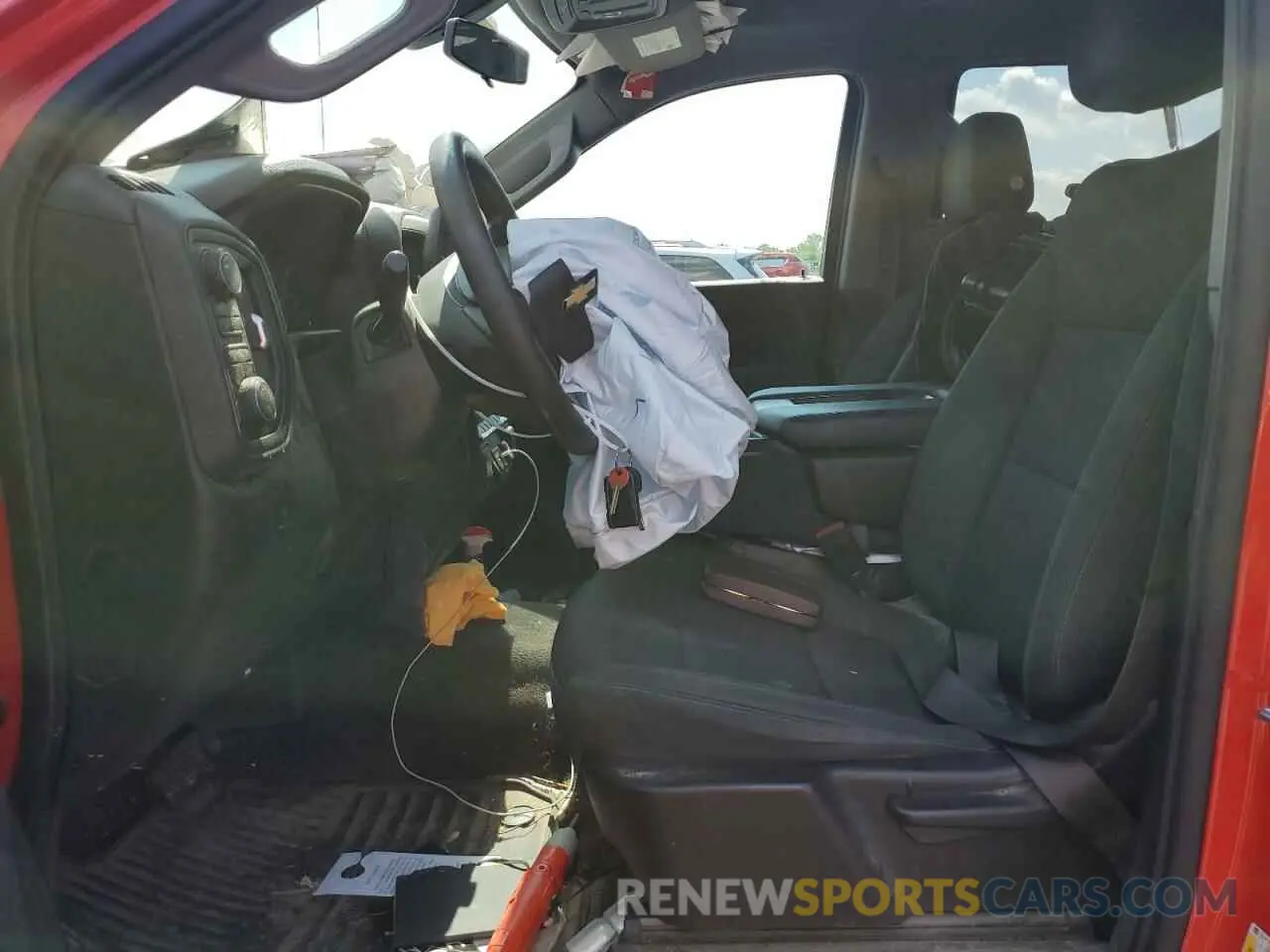 7 Photograph of a damaged car 1GCPYBEK0MZ343390 CHEVROLET ALL Models 2021