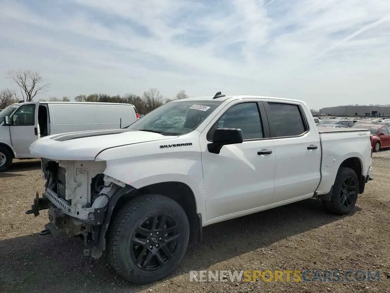 1 Photograph of a damaged car 1GCPYBEK1MZ272989 CHEVROLET ALL Models 2021