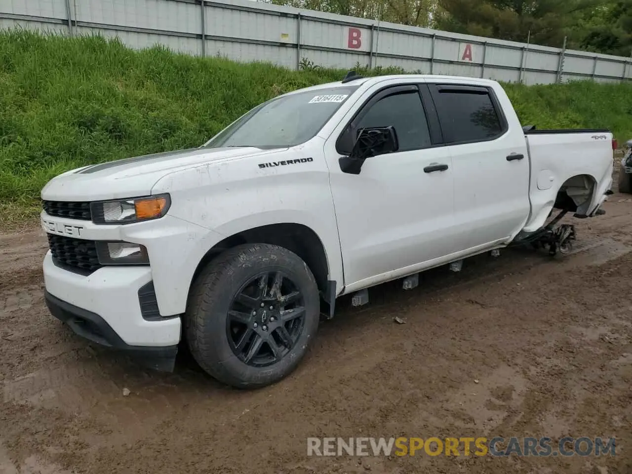 1 Photograph of a damaged car 1GCPYBEK4MZ377106 CHEVROLET ALL Models 2021