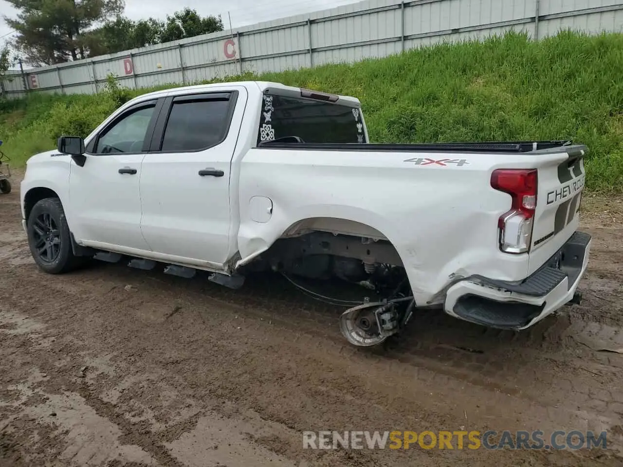 2 Photograph of a damaged car 1GCPYBEK4MZ377106 CHEVROLET ALL Models 2021