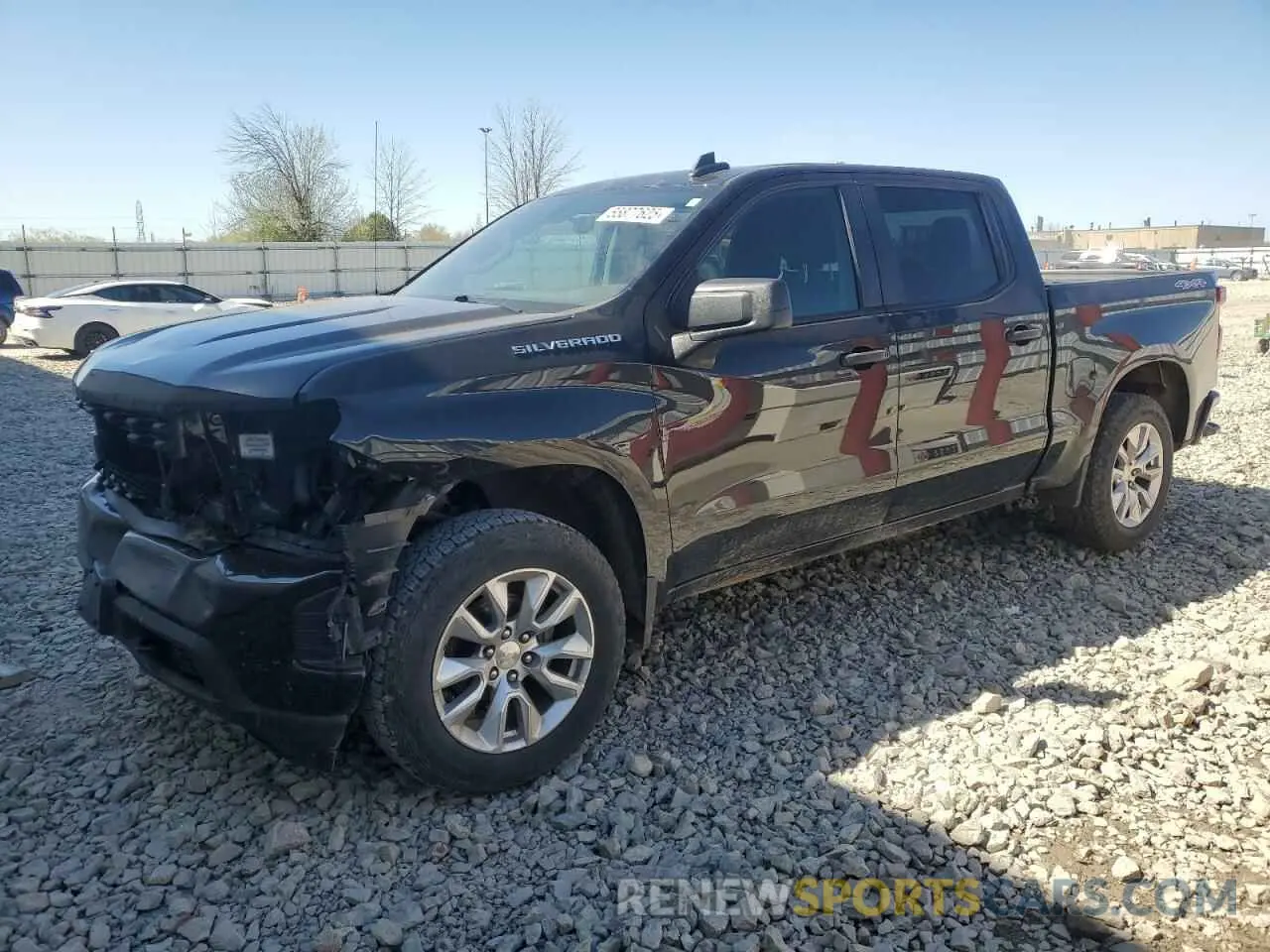1 Photograph of a damaged car 1GCPYBEKXMZ416717 CHEVROLET ALL Models 2021