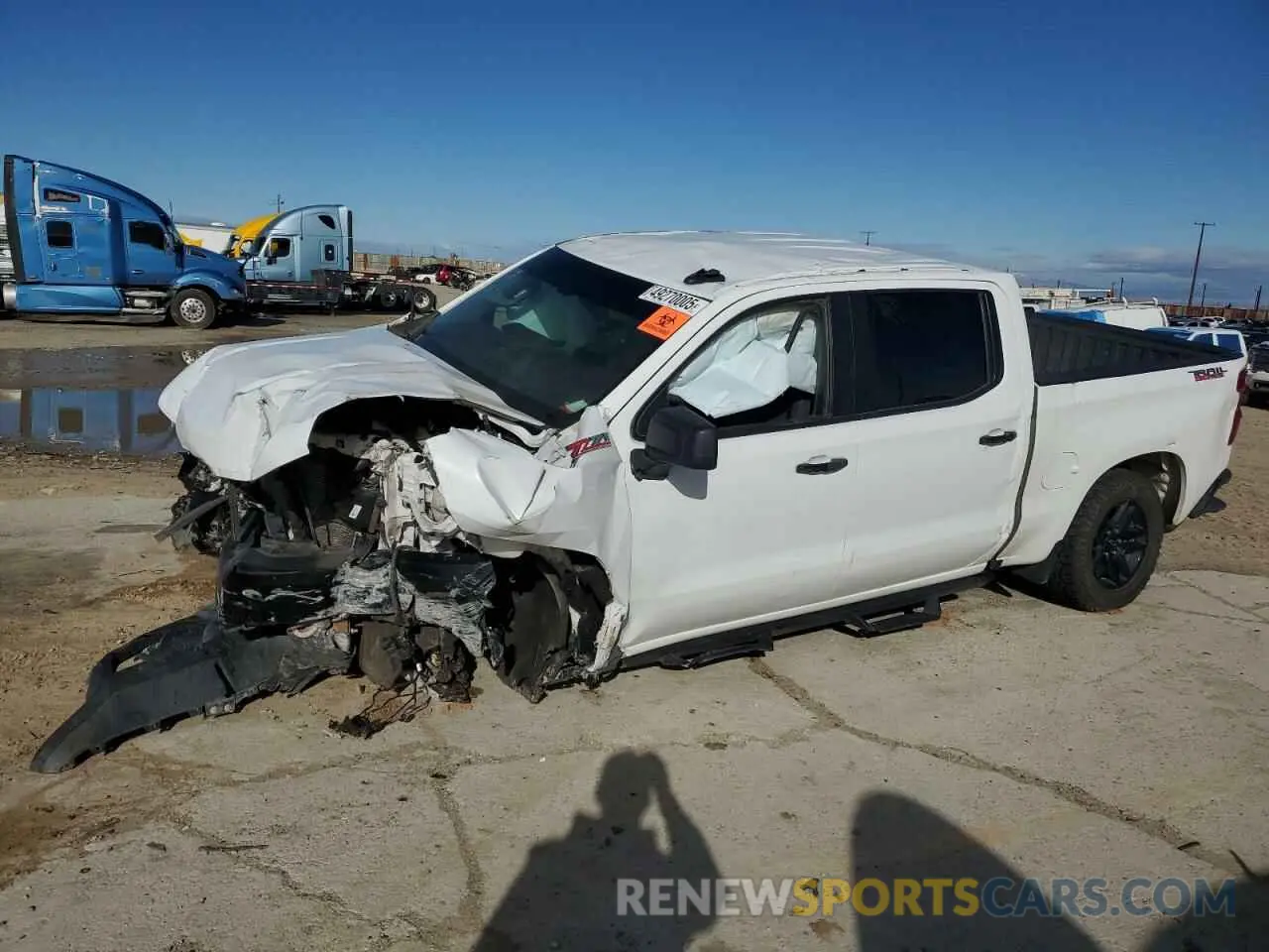 1 Photograph of a damaged car 1GCPYCEF2MZ280981 CHEVROLET ALL Models 2021