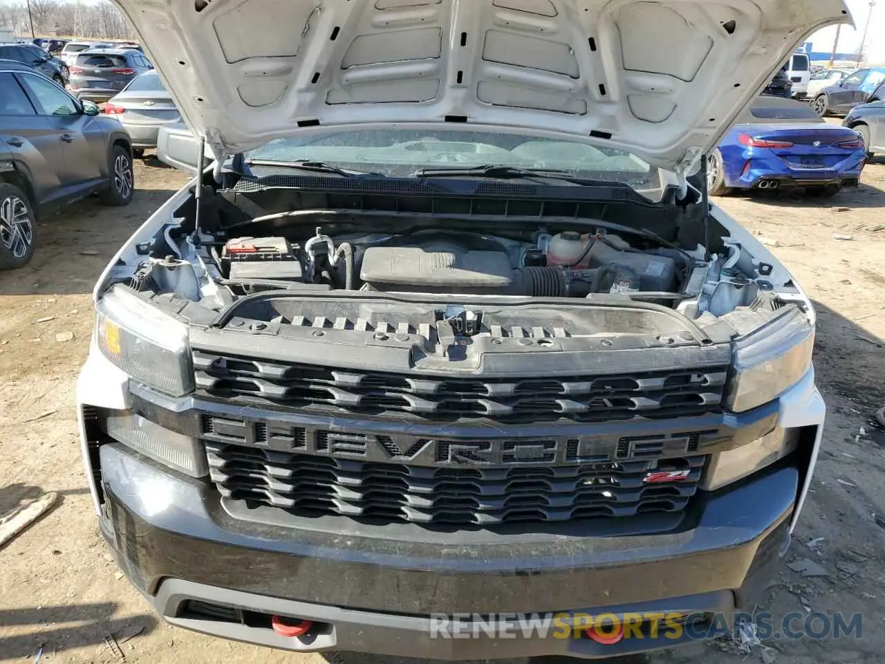 11 Photograph of a damaged car 1GCPYCEF3MZ352934 CHEVROLET ALL Models 2021