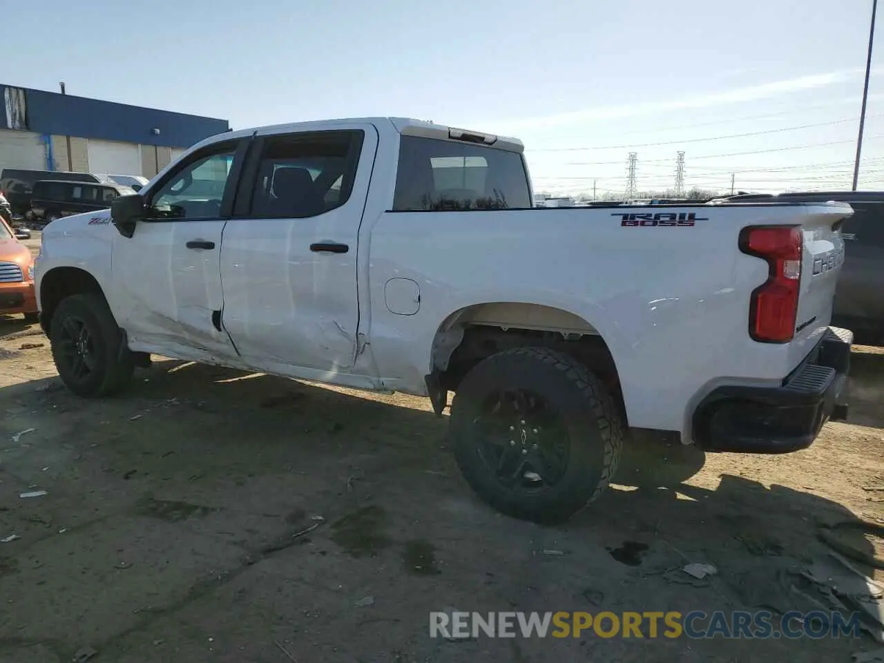 2 Photograph of a damaged car 1GCPYCEF3MZ352934 CHEVROLET ALL Models 2021