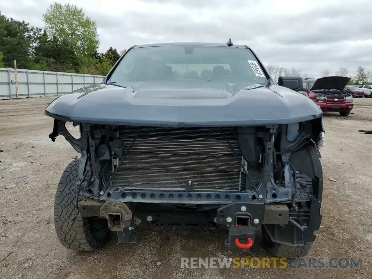 5 Photograph of a damaged car 1GCPYCEF4MZ392990 CHEVROLET ALL Models 2021