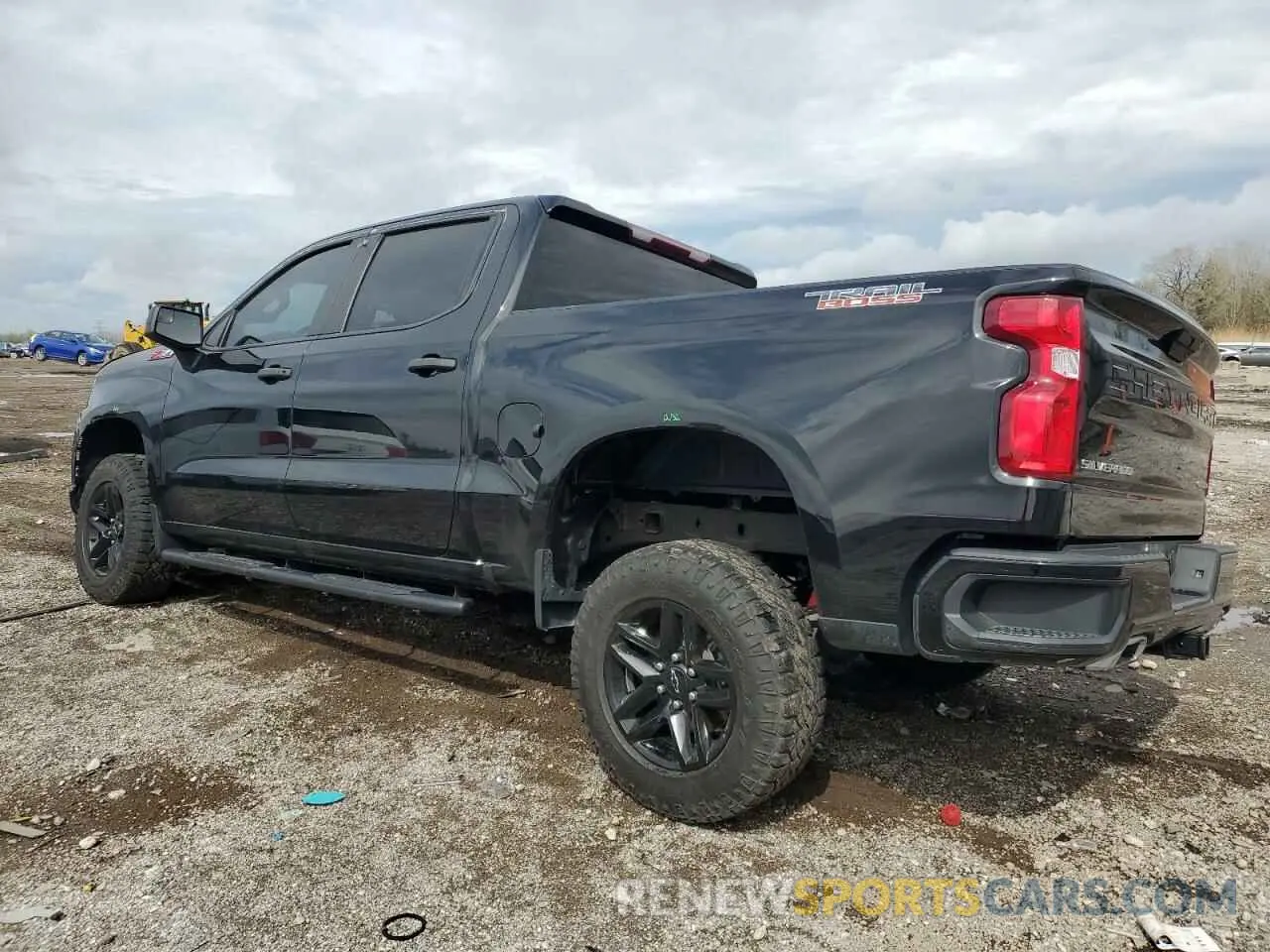 2 Photograph of a damaged car 1GCPYCEF5MZ374093 CHEVROLET ALL Models 2021