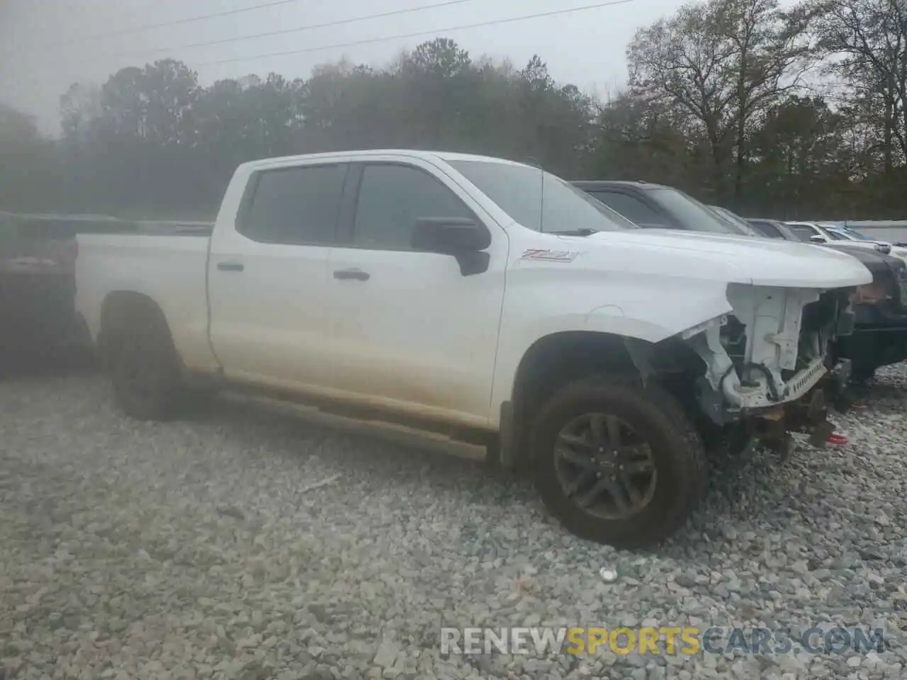 4 Photograph of a damaged car 1GCPYCEF9MZ314625 CHEVROLET ALL Models 2021