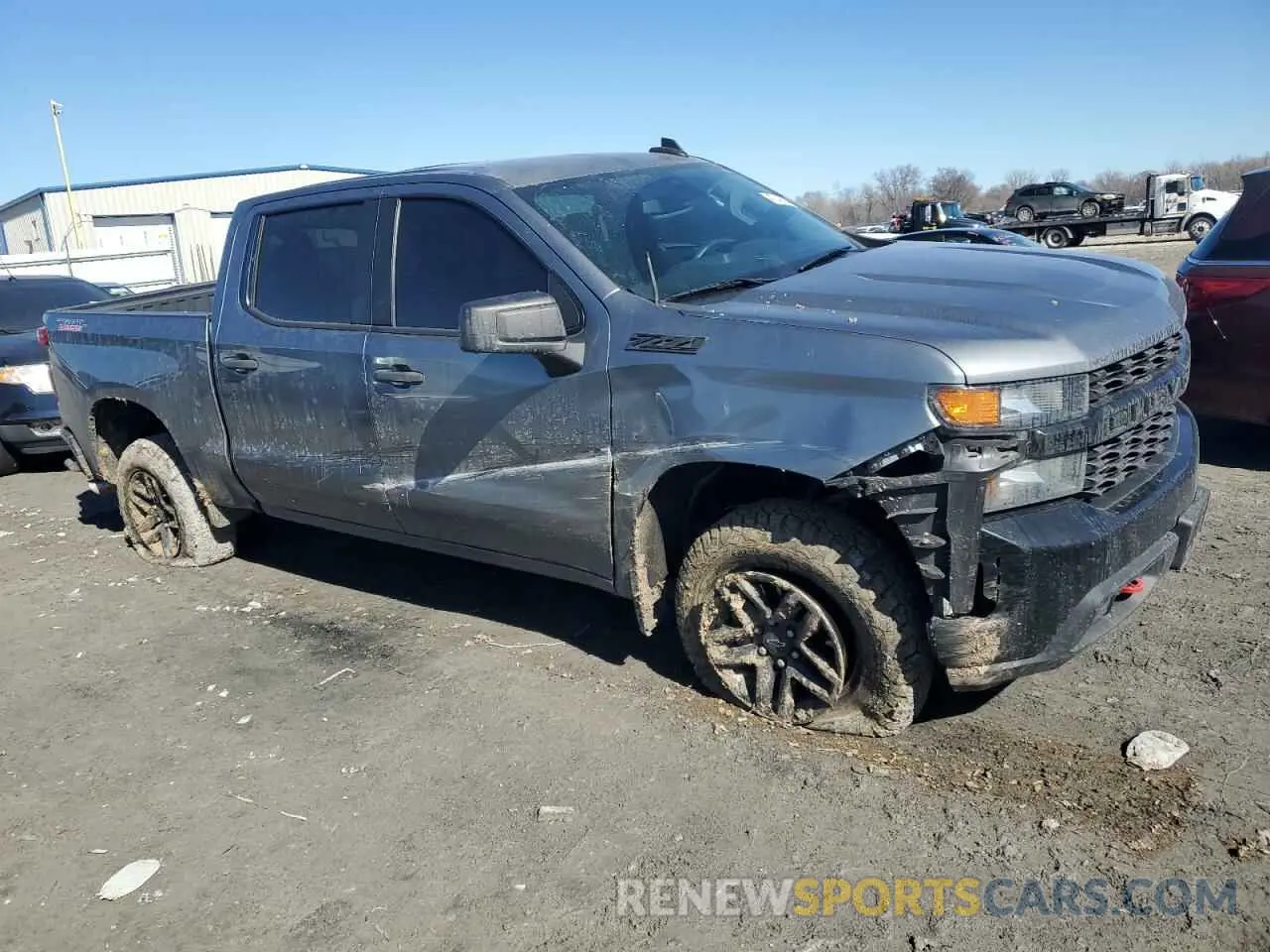 4 Photograph of a damaged car 1GCPYCEH8MZ298113 CHEVROLET ALL Models 2021