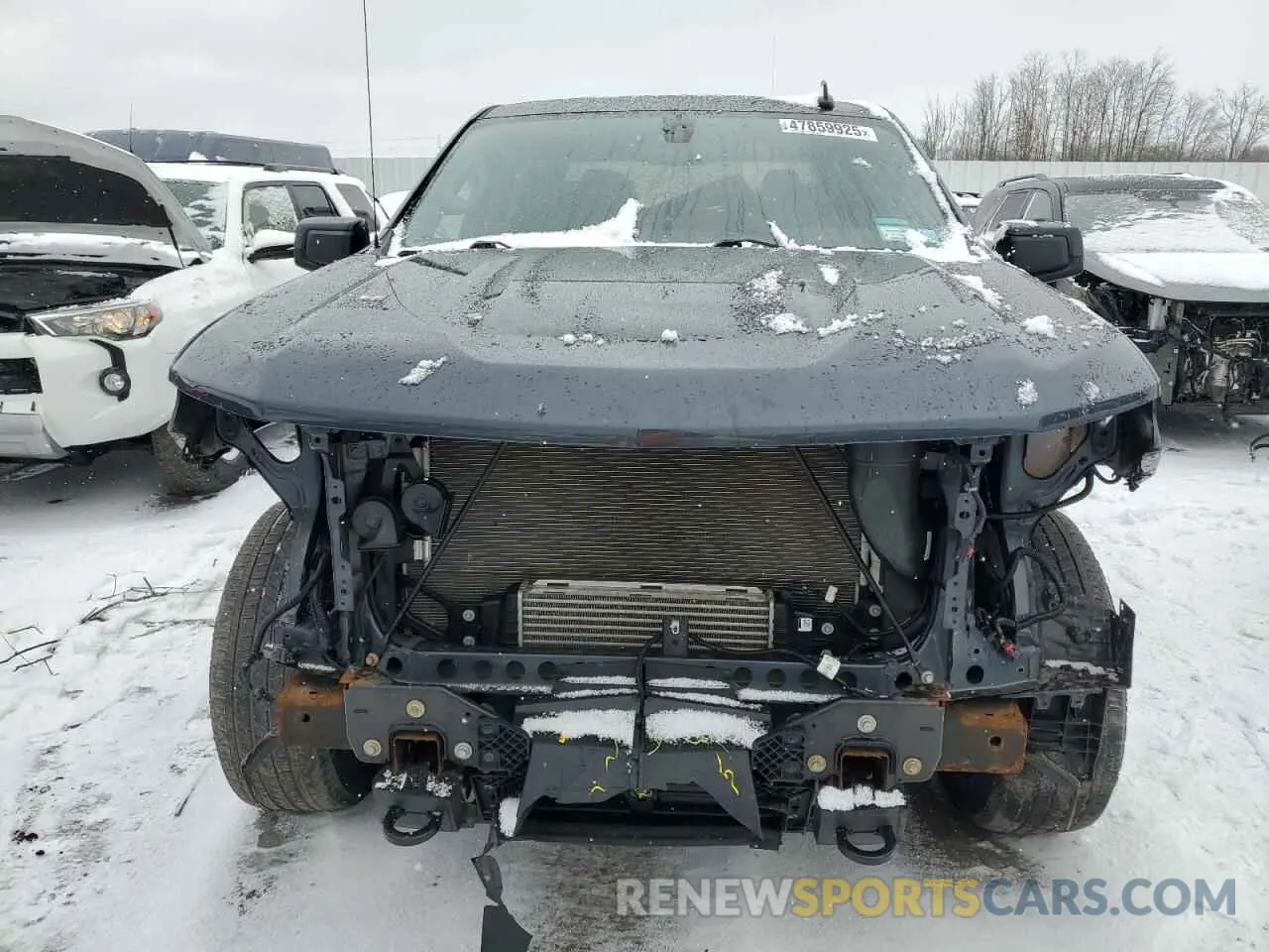 5 Photograph of a damaged car 1GCPYEEK8MZ417883 CHEVROLET ALL Models 2021