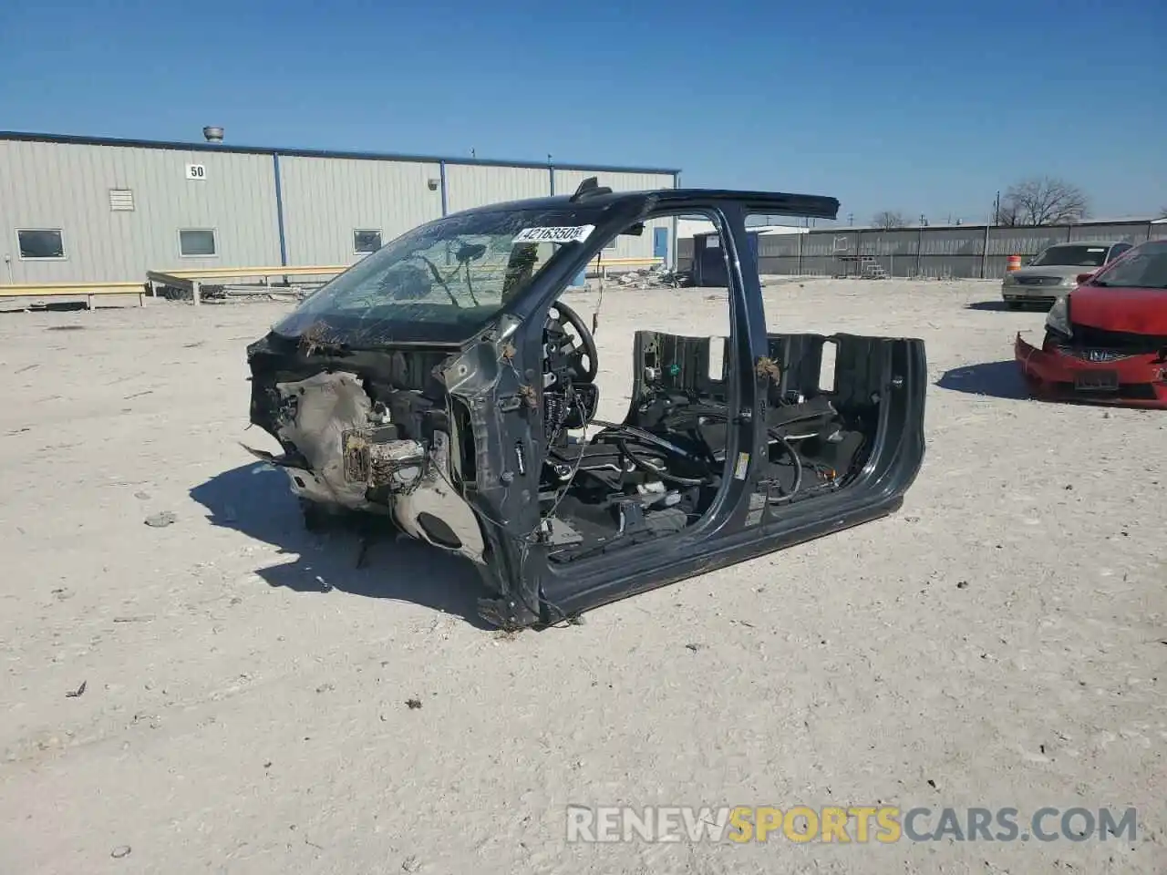 1 Photograph of a damaged car 1GCPYFED0MZ158894 CHEVROLET ALL Models 2021