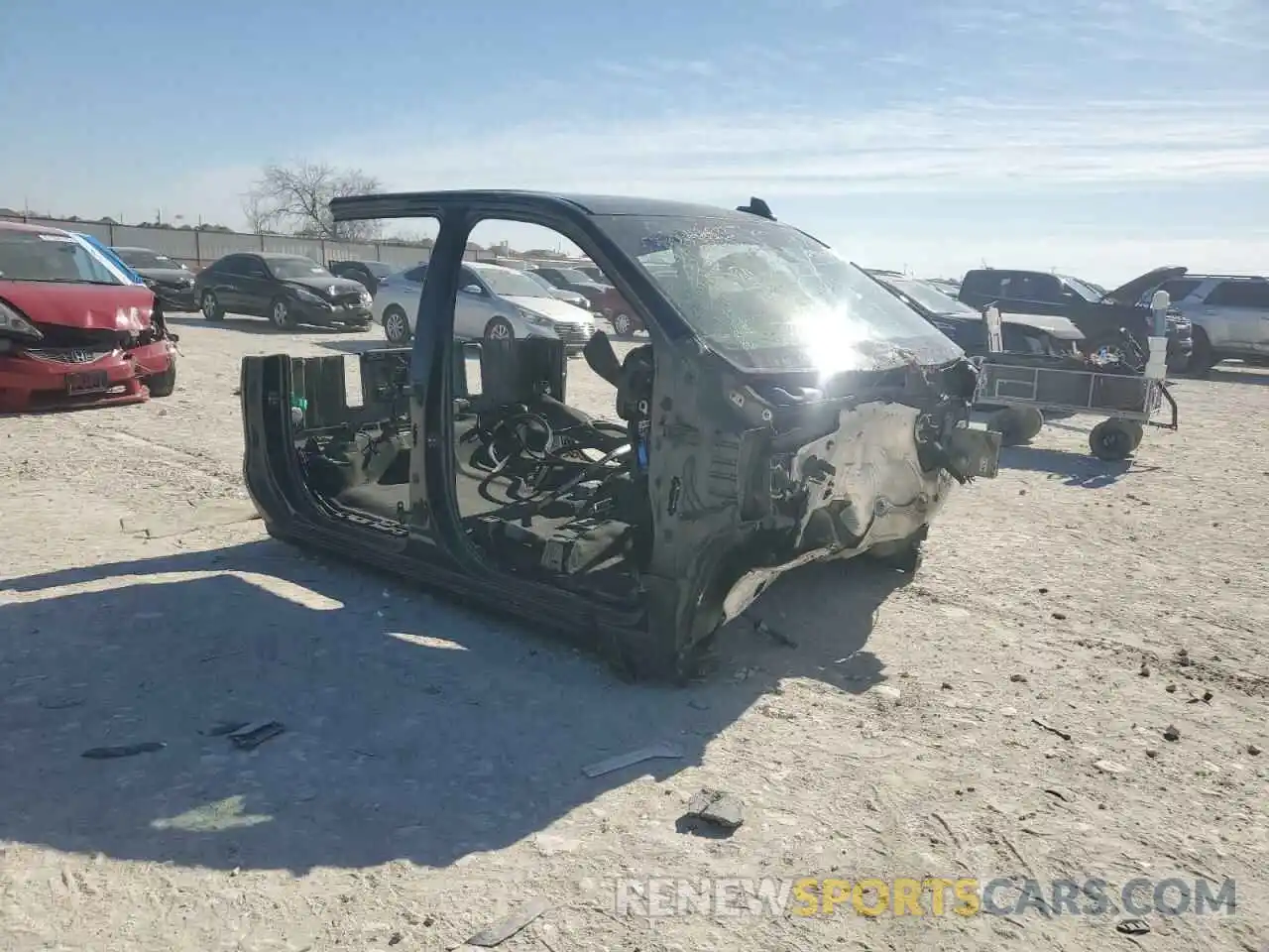 4 Photograph of a damaged car 1GCPYFED0MZ158894 CHEVROLET ALL Models 2021