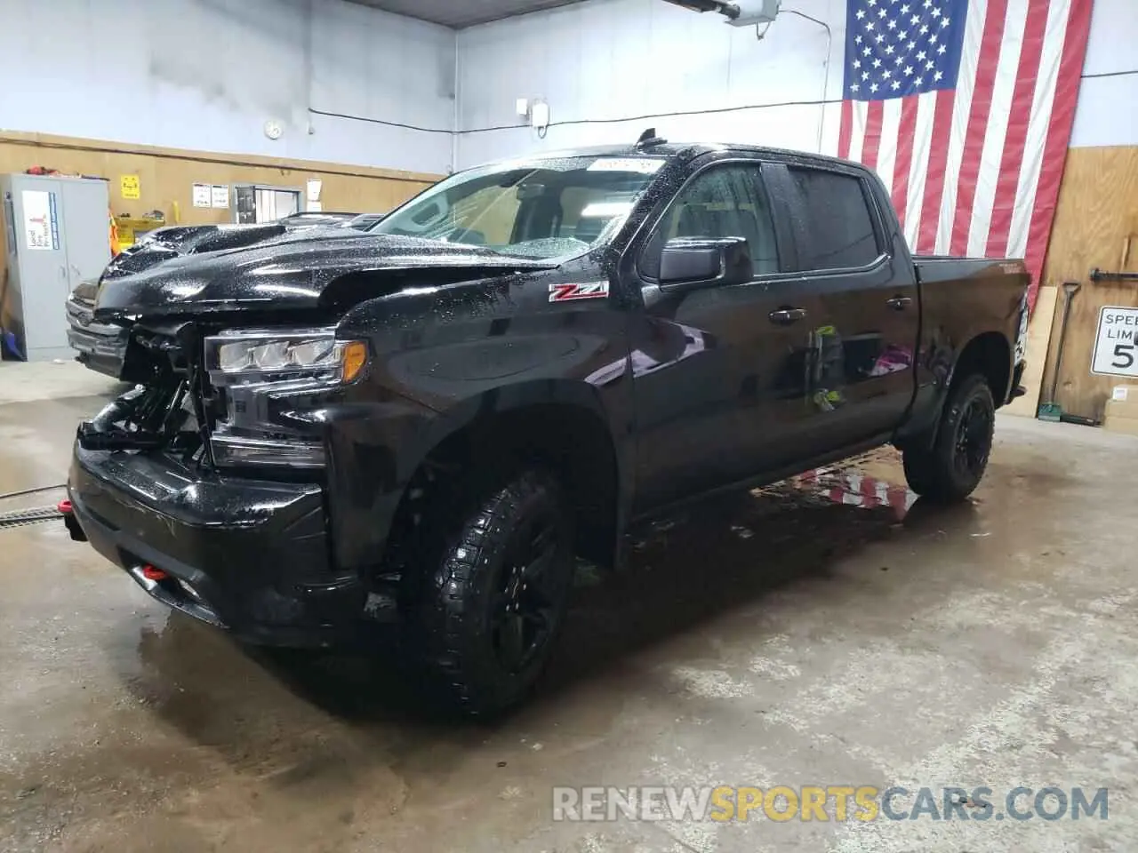 1 Photograph of a damaged car 1GCPYFED7MZ125455 CHEVROLET ALL Models 2021