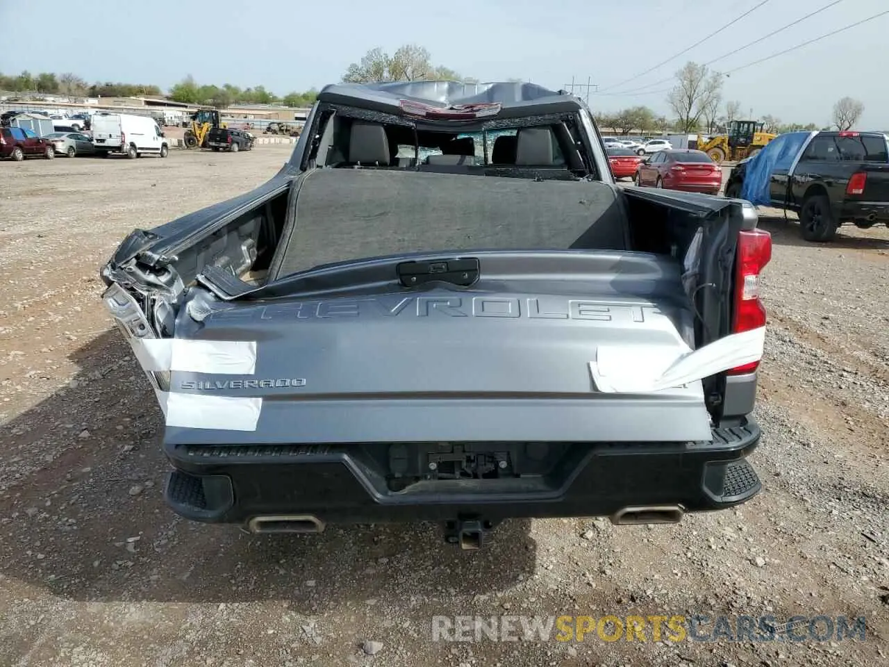 6 Photograph of a damaged car 1GCPYFED7MZ128002 CHEVROLET ALL Models 2021