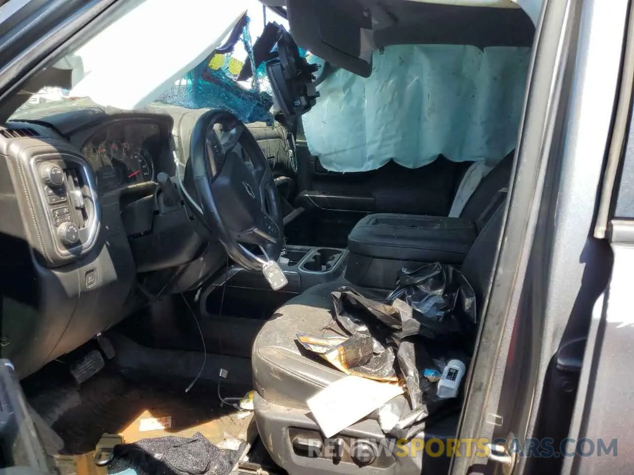 7 Photograph of a damaged car 1GCPYFED7MZ128002 CHEVROLET ALL Models 2021