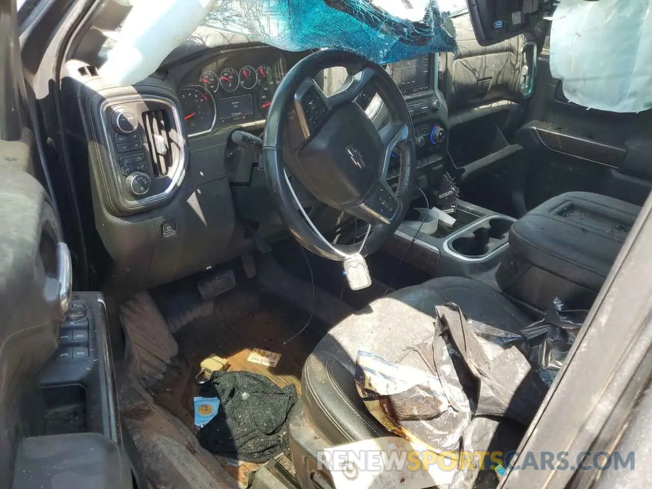 8 Photograph of a damaged car 1GCPYFED7MZ128002 CHEVROLET ALL Models 2021