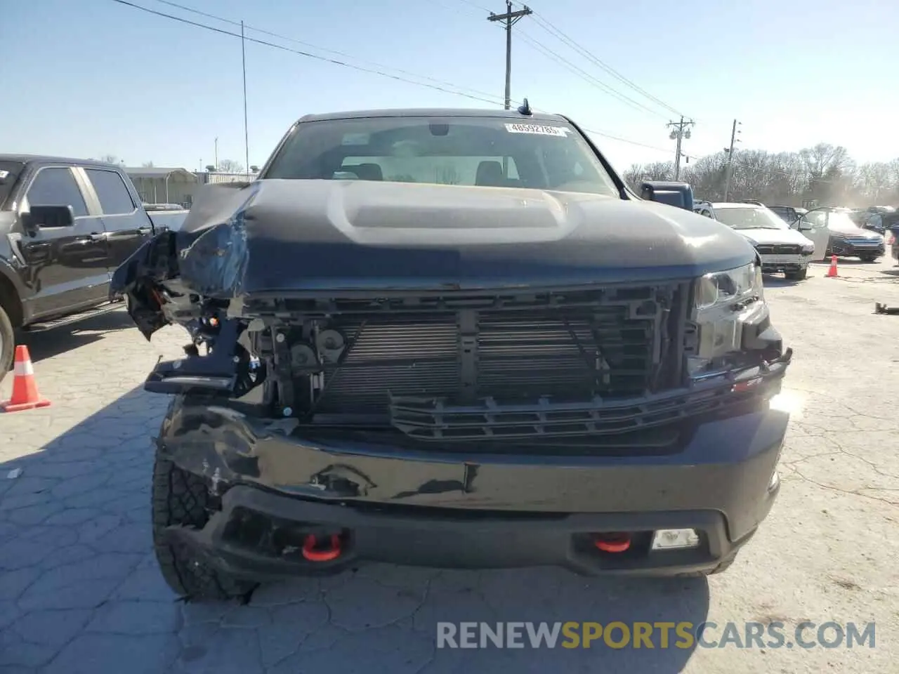 5 Photograph of a damaged car 1GCPYFEDXMZ342045 CHEVROLET ALL Models 2021