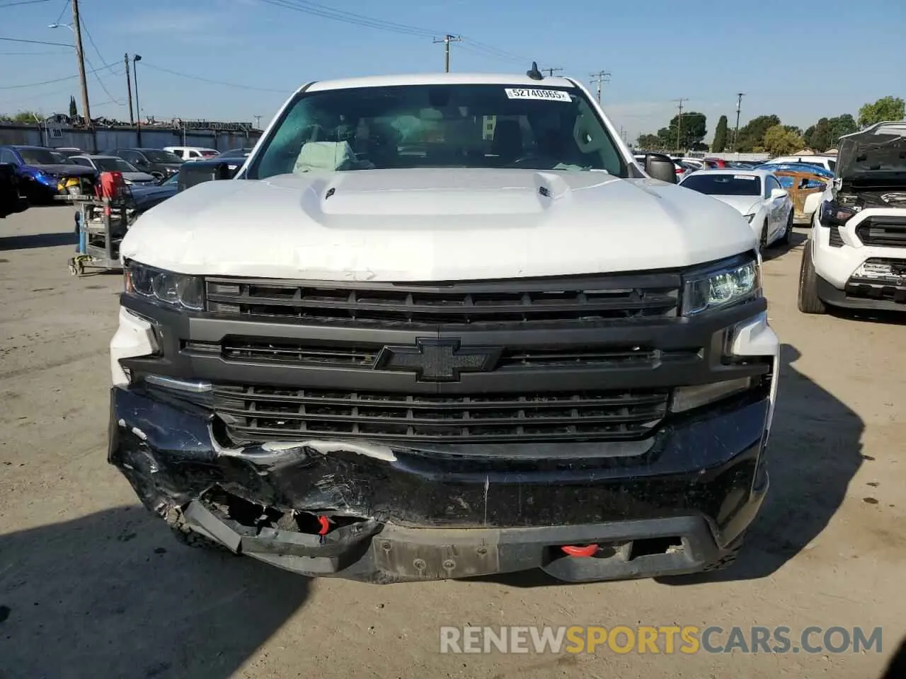 5 Photograph of a damaged car 1GCPYFEL4MZ346809 CHEVROLET ALL Models 2021