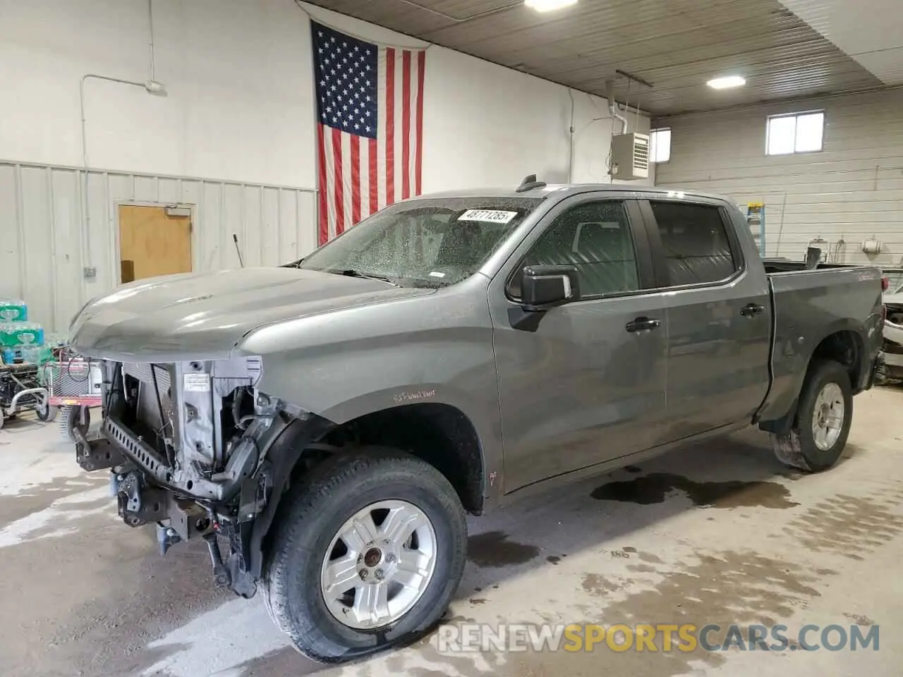 1 Photograph of a damaged car 1GCPYFEL6MZ230298 CHEVROLET ALL Models 2021