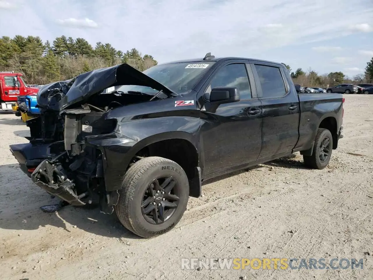 1 Photograph of a damaged car 1GCPYFEL6MZ264192 CHEVROLET ALL Models 2021
