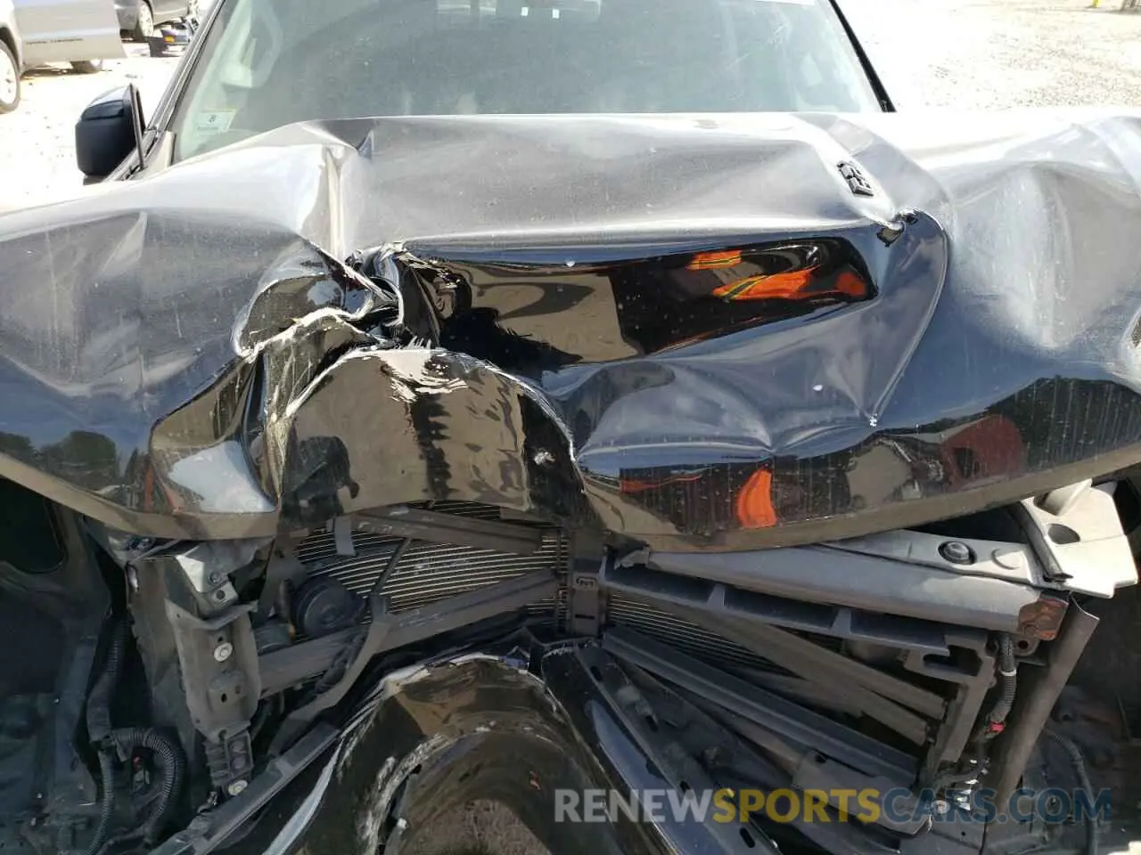 11 Photograph of a damaged car 1GCPYFEL6MZ264192 CHEVROLET ALL Models 2021
