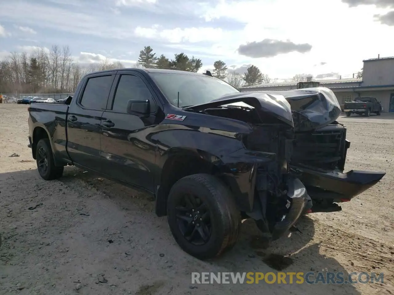 4 Photograph of a damaged car 1GCPYFEL6MZ264192 CHEVROLET ALL Models 2021