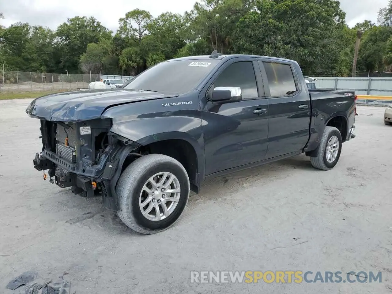 1 Photograph of a damaged car 1GCPYJEK6MZ409807 CHEVROLET ALL Models 2021