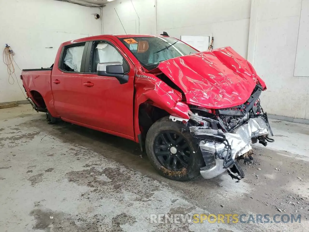 4 Photograph of a damaged car 1GCPYJEK6MZ442645 CHEVROLET ALL Models 2021