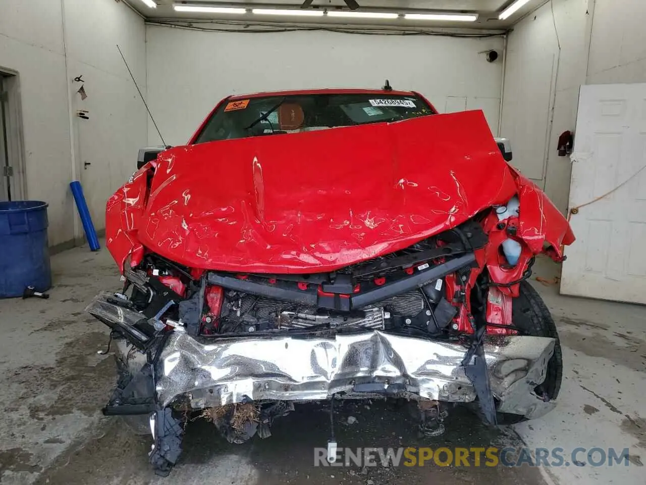 5 Photograph of a damaged car 1GCPYJEK6MZ442645 CHEVROLET ALL Models 2021