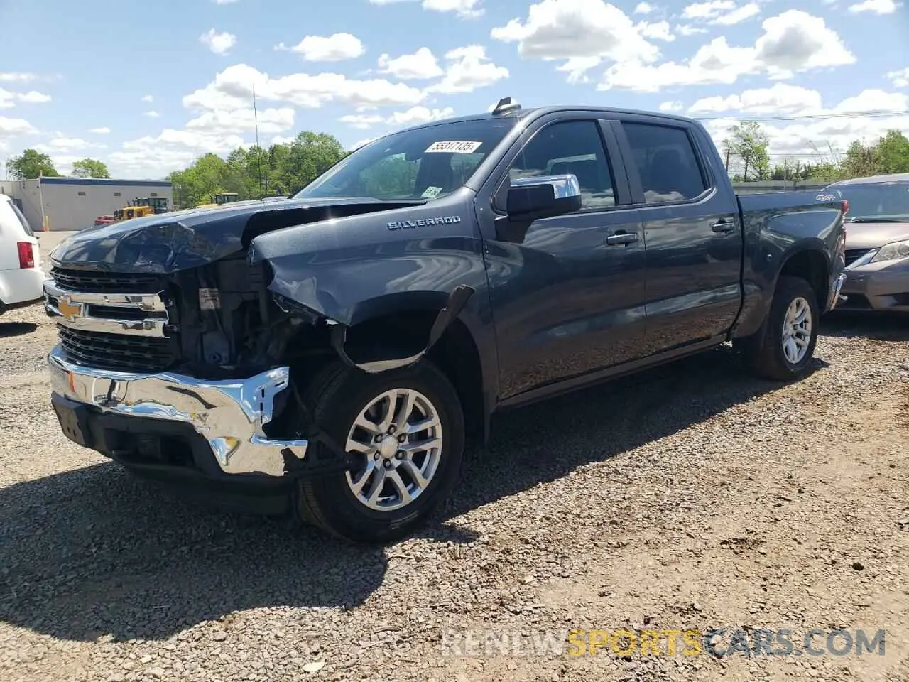 1 Photograph of a damaged car 1GCPYJEKXMZ333086 CHEVROLET ALL Models 2021