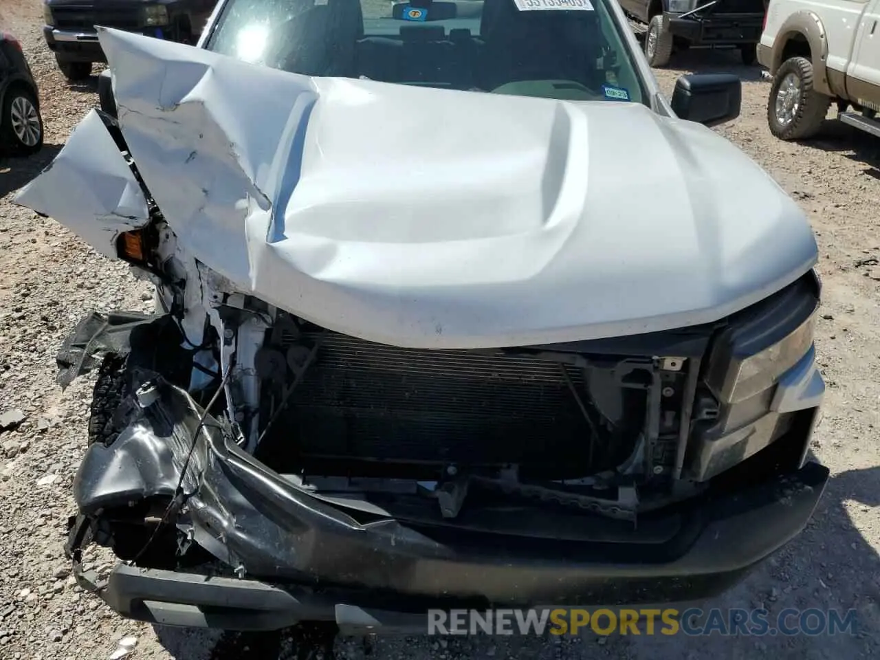 11 Photograph of a damaged car 1GCRWAEF2MZ106928 CHEVROLET ALL Models 2021