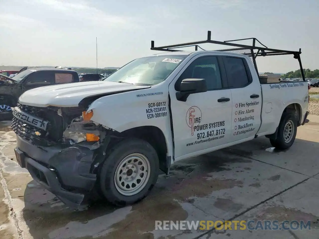 1 Photograph of a damaged car 1GCRWAEF8MZ322752 CHEVROLET ALL Models 2021