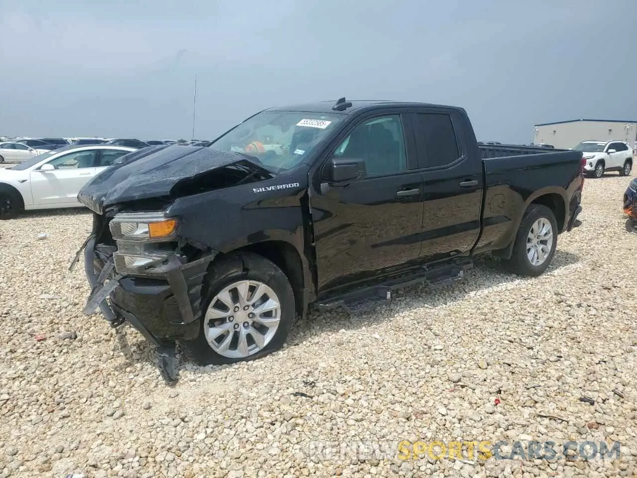 1 Photograph of a damaged car 1GCRWBEH8MZ115348 CHEVROLET ALL Models 2021