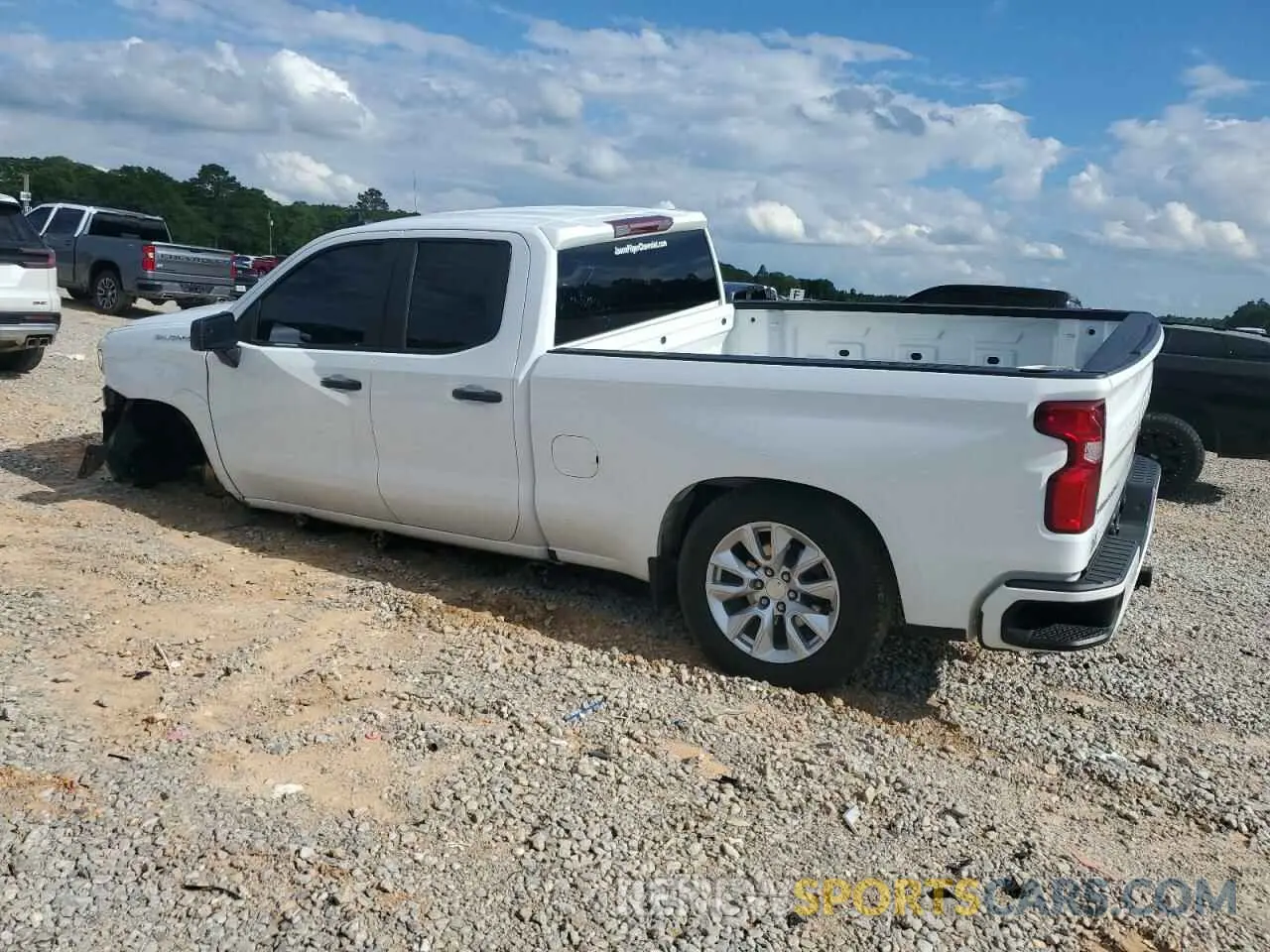 2 Photograph of a damaged car 1GCRWBEK3MZ372591 CHEVROLET ALL Models 2021