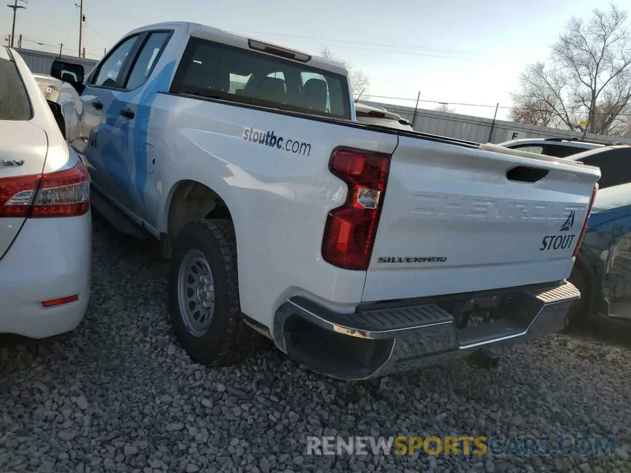 2 Photograph of a damaged car 1GCRYAEF2MZ144038 CHEVROLET ALL Models 2021
