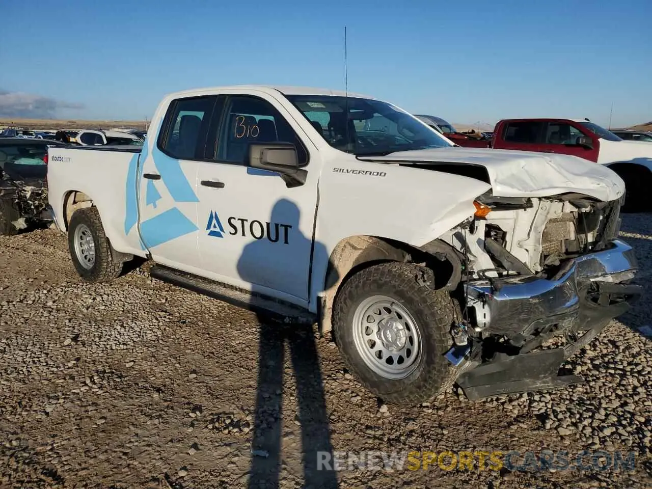 4 Photograph of a damaged car 1GCRYAEF2MZ144038 CHEVROLET ALL Models 2021